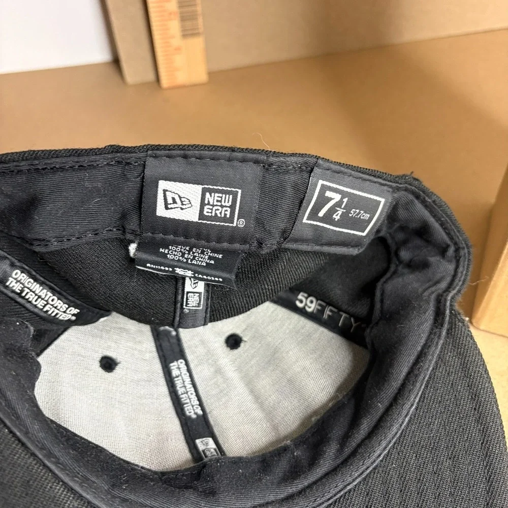 New Era 59FIFTY Kentucky Wildcats UK CATS Fitted Hat Black 7 1/4 NCAA Cap